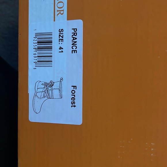 NIB miz mooz green suede forest booties boot size 41 (10us) - Picture 4 of 6